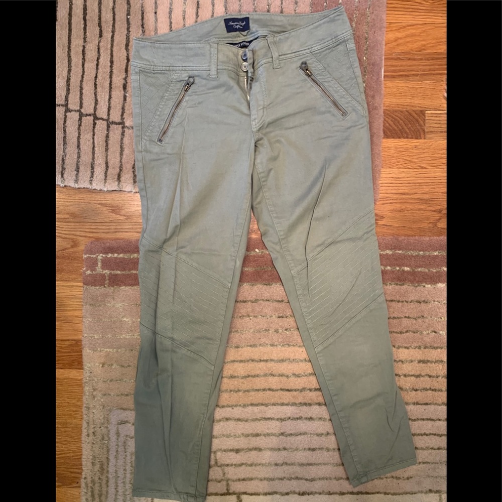 American eagle cargo skinny ankle pant